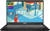 MSI Modern 15 Laptop, 15.6" FHD Display, Intel Core i5 - 1235U Processor, 16GB RAM 1TB PCIe SSD, Wi - Fi 6, Bluetooth, Backlit Keyboard, SD Card Reader, Windows 11 Home, Blackmsi
